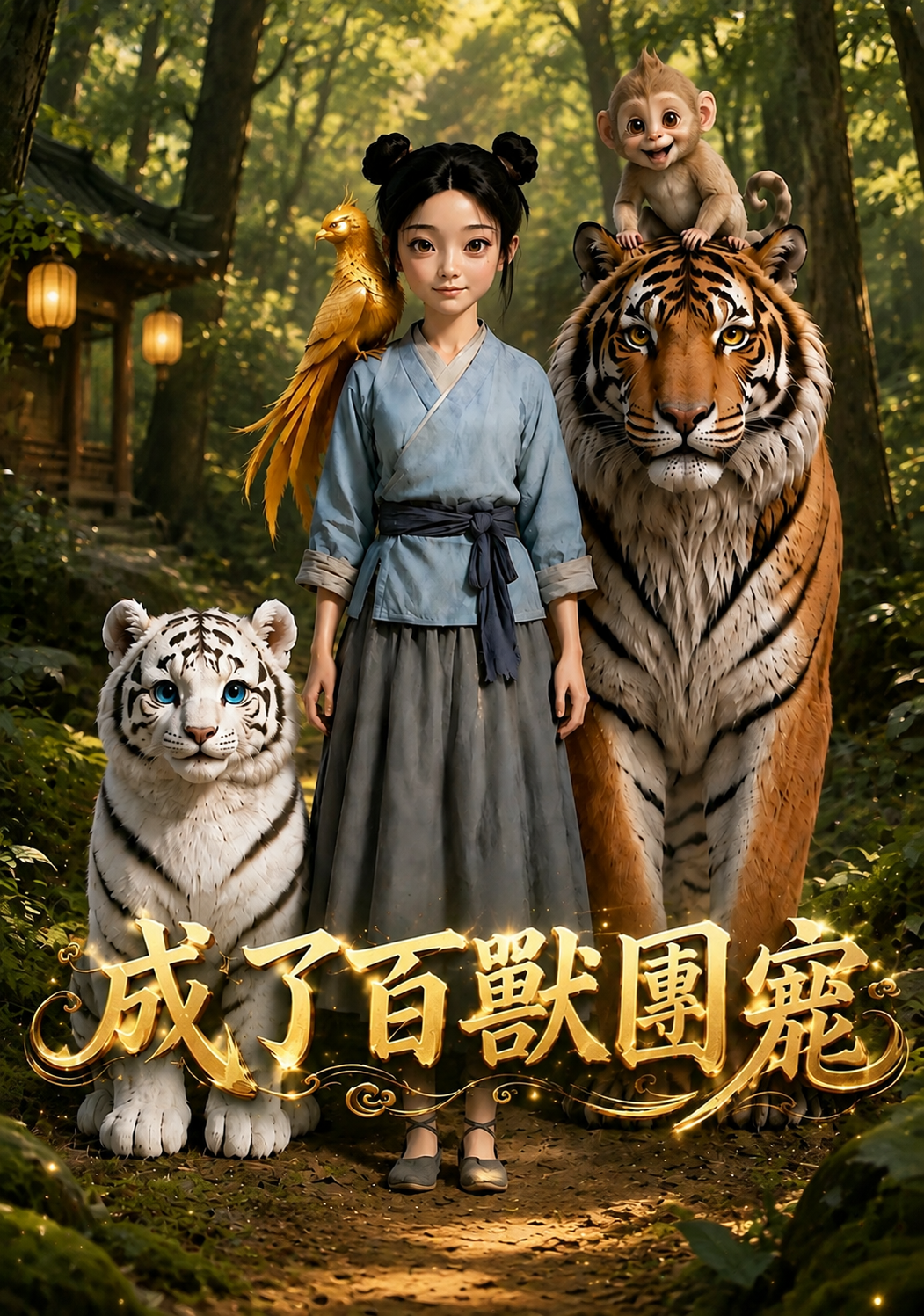 《成了百獸團寵》作品封面