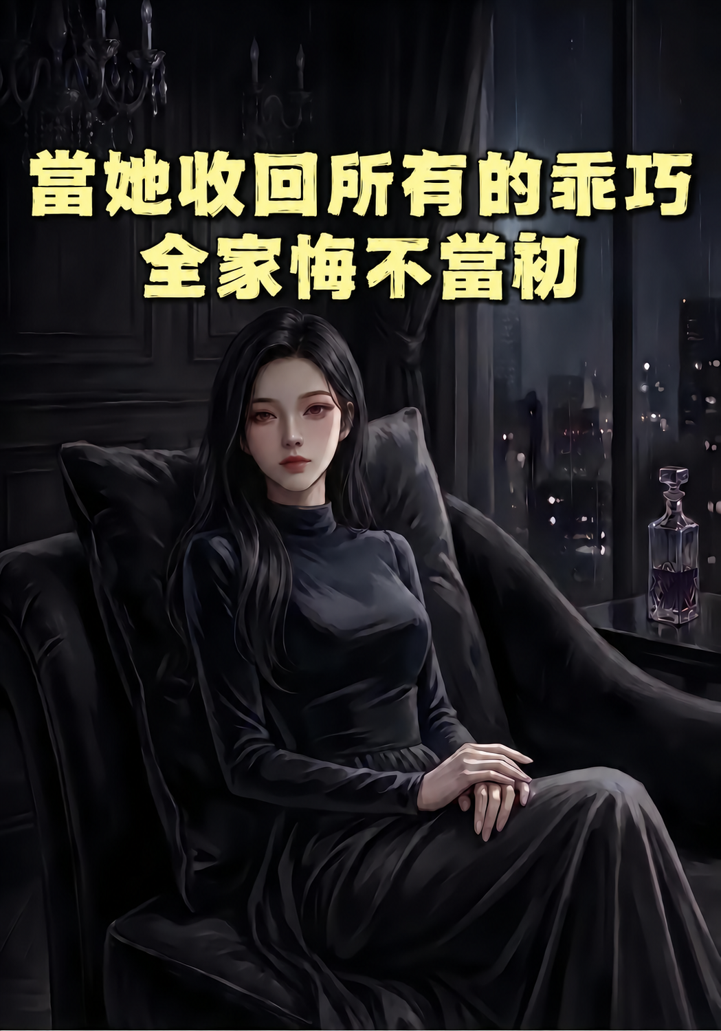 《當她收回所有的乖巧，全家悔不當初》作品封面