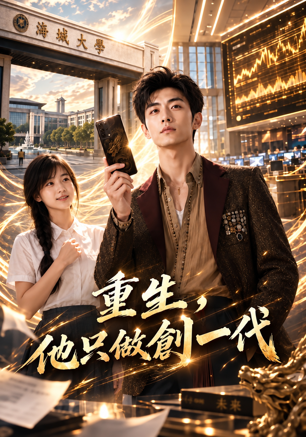 《重生，他只做創一代》作品封面