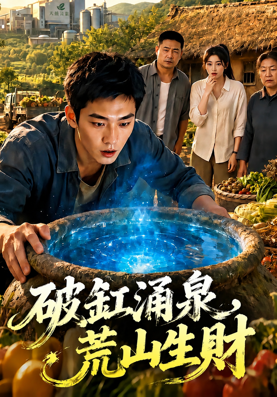 《破缸湧泉荒山生財》作品封面