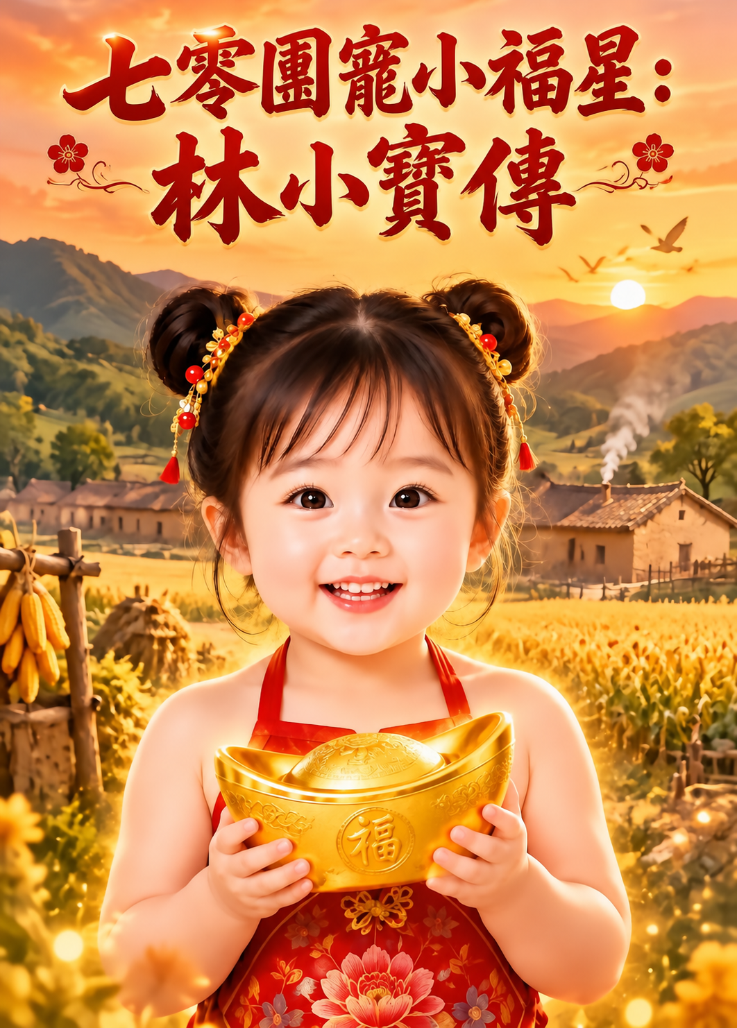 《七零團寵小福星：林小寶傳》作品封面