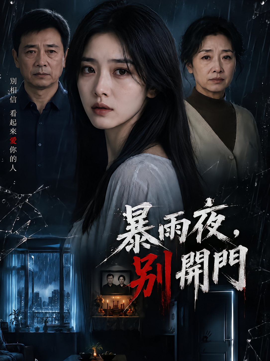 《暴雨夜，別開門》作品封面