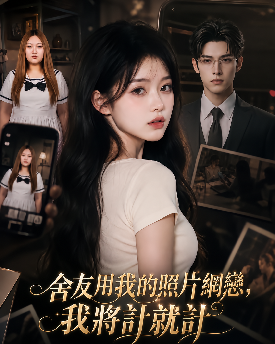 《舍友用我的照片網戀，我將計就計》作品封面